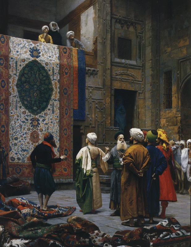 Jean - Leon Gerome The Carpet Merchant oil painting image